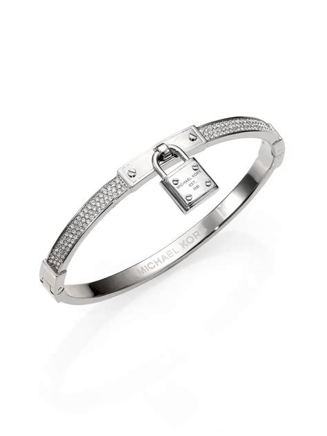 michael kors brilliance crystal bangle|michael kors charms for bracelets.